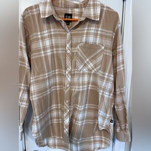Ladies GAP Flannel Shirt